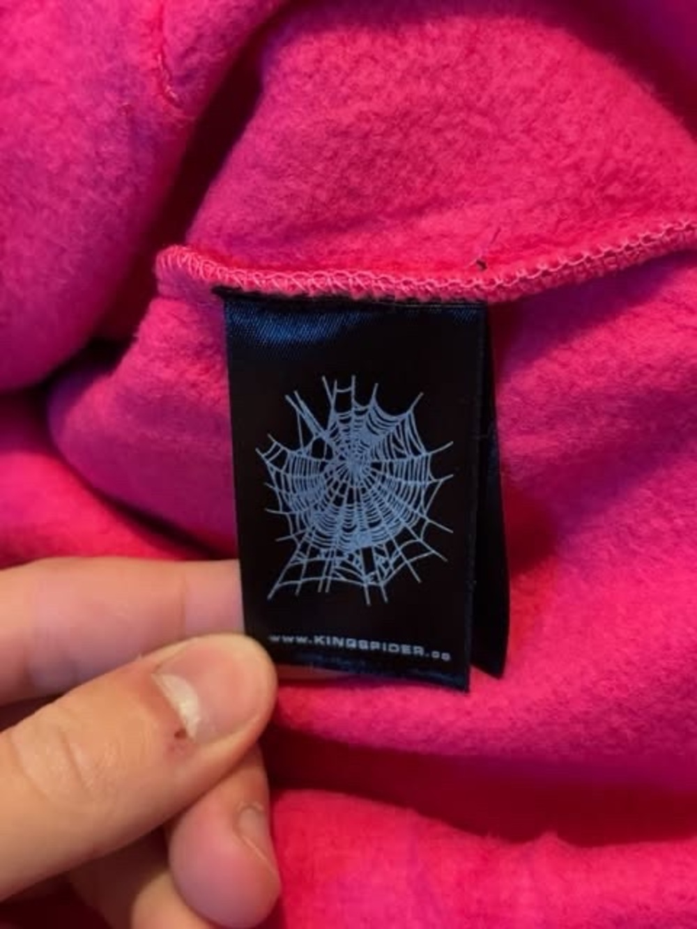 Pink Sp5der With Rhinestones - Picture 5 of 9